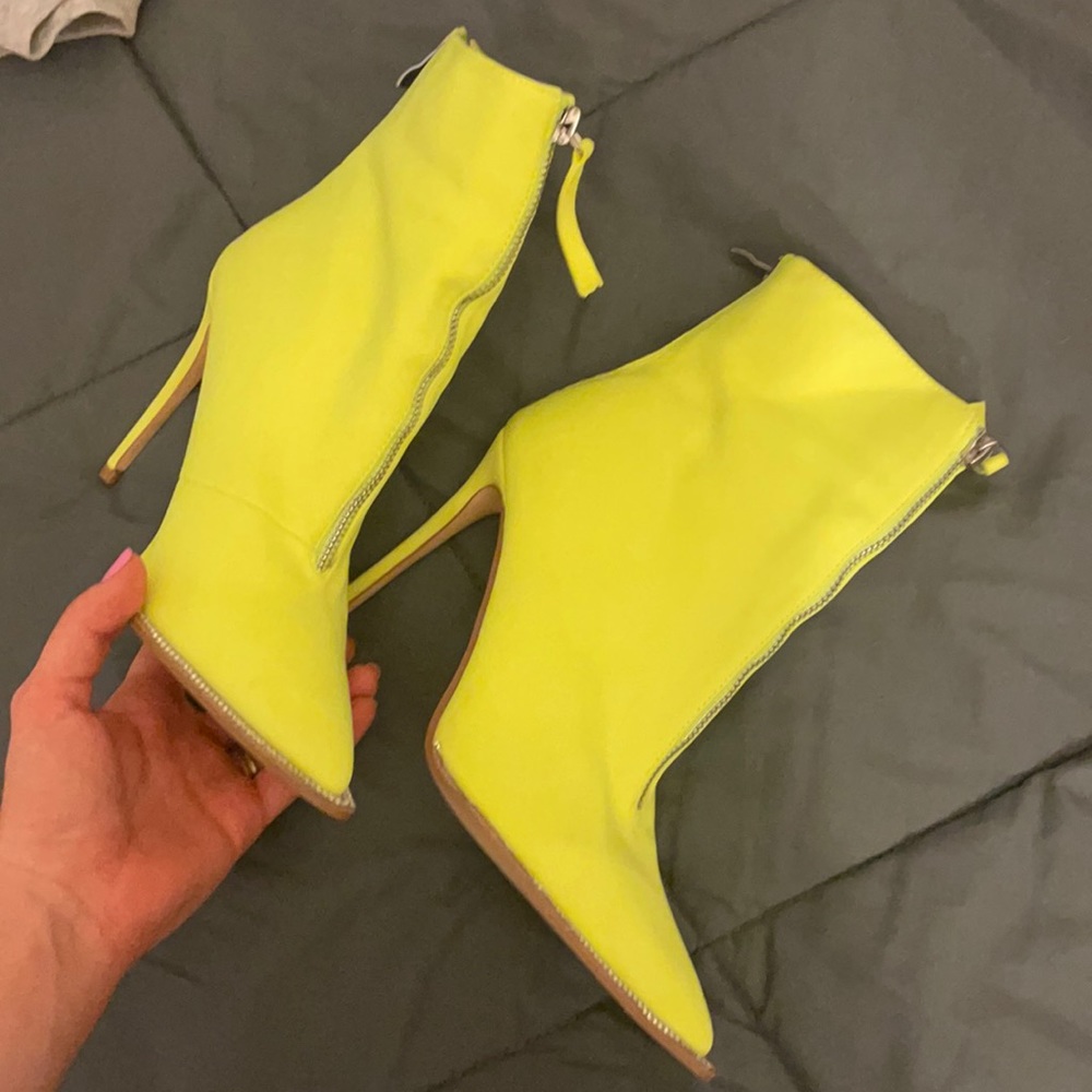 Neon stilettos